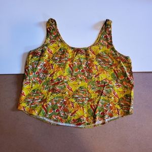 Vibrant Crop Tank Top